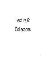 Lecture 6: Collections ppt