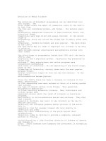 evolution of media violence essay