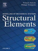 .MODELLING OF MECHANICAL SYSTEMS VOLUME 2..MODELLING OF MECHANICAL SYSTEMS VOLUME 2Structural docx