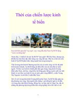 Thời của chiến lược kinh tế biển potx