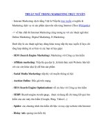 THUẬT NGỮ TRONG MARKETING TRỰC TUYẾN pot