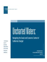 Uncharted Waters: Navigating the Social and Economic Context of California’s Budget doc