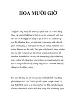 HOA MƯỜI GIỜ potx