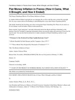 Fiat Money Inflation in France docx