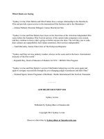 What Clients are Saying doc