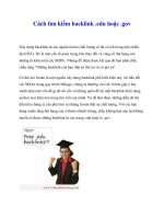 Cách tìm kiếm backlink .edu hoặc .gov pot