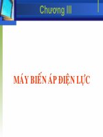 Nhà máy điện và trạm biến áp - Chuong 3 - MBA pdf