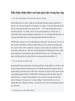 Dấu hiệu nhận diện con bạn gian lận trong học tập doc