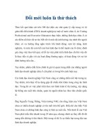 Đổi mới luôn là thử thách pot