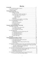 Phân tích ứng dụng thông tin vào việc quản lí đồ án