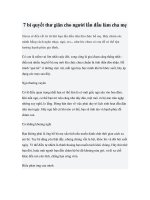 7 bí quyết thư giãn cho người lần đầu làm cha mẹ pptx