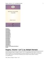 History of Dogma, Volume 1 (of 7) pdf