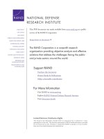 Wind tunnel and propulsion test facilities supporting analyses to an assessment of nasa docx