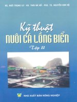 KỸ THUẬT NUÔI CÁ LỒNG BIỂN TẬP II (1)