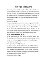 Tìm việc không khó pdf