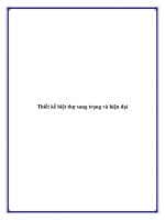 Thiết kế biệt thự sang trọng và hiện đại potx