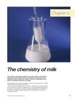 THE CHEMISTRY OF MILK pptx