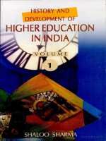 history and development of higher education in india 1 5 ppt