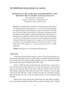 ẢNH HƯỞNG CỦA MÙA VỤ ĐẾN KHẢ NĂNG SINH TRƯỞNG VÀ ĐẶC ĐIỂM THÂN THỊT CỦA ĐÀ ĐIỂU NUÔI TẠI QUẢNG NAM pdf