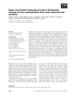 Báo cáo khoa học: Sugar and alcohol molecules provide a therapeutic strategy for the serpinopathies that cause dementia and cirrhosis pot