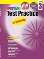 Spectrum Test Practice, Grade 3 pot