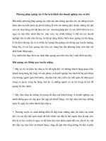 Phương pháp quảng cáo ít tốn kém dành cho doanh nghiệp vừa và nhỏ pdf