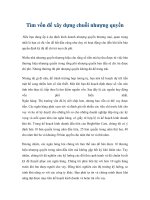 Tìm vốn để xây dựng chuỗi nhượng quyền ppt