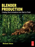 Blender Production: Creating Short Animations from Start to Finish