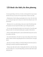 Lối thoát cho tình yêu đơn phương docx