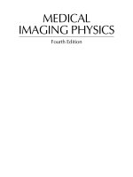 MEDICAL IMAGING PHYSICS Fourth Edition pot