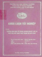 Thương mại điện tử trong doanh nghiệp vừa và nhỏ của Việt Nam. Thực trạng và giải pháp