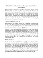 Phát triển bền vững biển, đảo Việt Nam potx