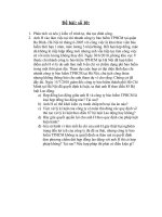 Đề 10 bài tập học kì luật lao động