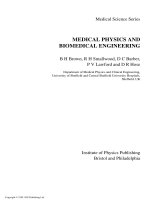 MEDICAL PHYSICS AND BIOMEDICAL ENGINEERING potx