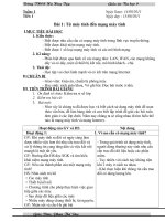 giáo án sinh học 9 trung học sơ sở 1 theo chuẩn kiến thức kỹ năng