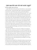 Làm sao khi con chỉ mê nước ngọt? pdf