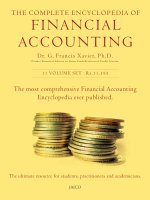 The most comprehensive Financial Accounting Encyclopedia ever published. pot