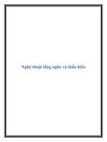 Nghệ thuật lắng nghe và thấu hiểu pdf