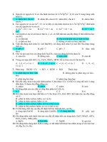 Đề Thi Thử Đại Học Khối A, B Hóa 2013 - Phần 9 - Đề 8 ppt