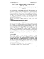 RỪNG NGẪU NHIÊN CẢI TIẾN CHO PHÂN LOẠI DỮ LIỆU GIEN pot