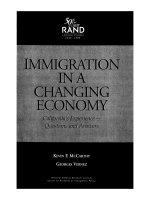 Immigration In A Changing Economy docx