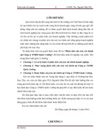 Phân tích cấu trúc tài chính tại công ty TNHH quốc cường