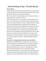 Con tôi không có bạn: Tôi phải làm gì? docx