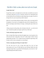 Mọi điều về dịch vụ nhạc, phim trực tuyến của Google pptx