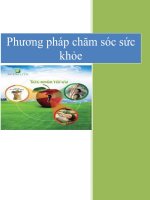Phương pháp chăm sóc sức khỏe pot