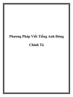 Phương Pháp Viết Tiếng Anh Đúng Chính Tả doc