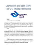 Learn more and earn more the CFD trading revolution doc