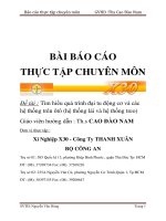 Đề tài : Tìm hiểu quá trình đại tu động cơ và các hệ thống trên ôtô ppt