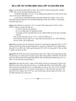 Đề 4: ĐỀ THI TUYỂN SINH VÀO LỚP 10 CHUYÊN HÓA pdf