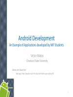 Android chapter01 intro MIT projects